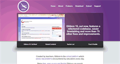 Desktop Screenshot of gibbonedu.org